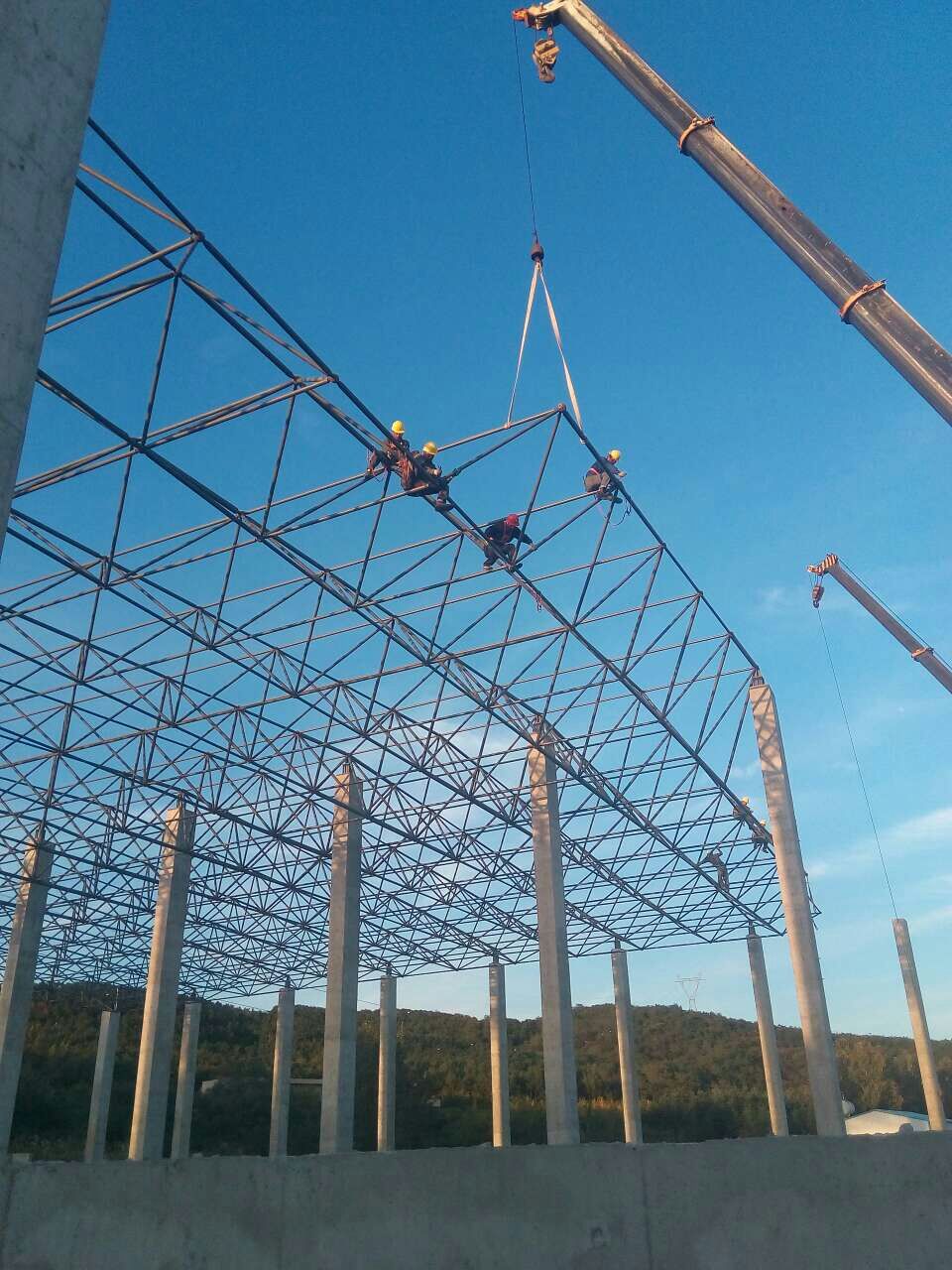 河西物流园网架