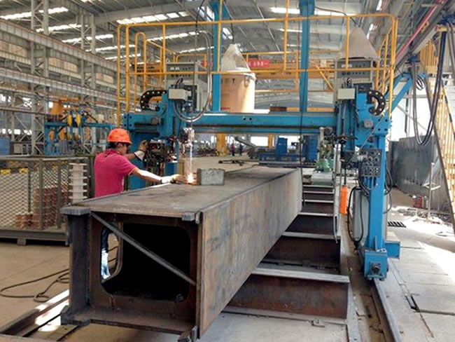 河西网架厂房车间