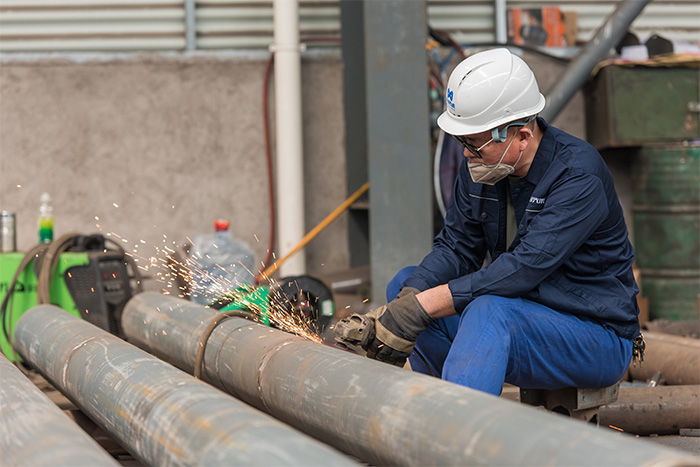 河西网架焊接车间